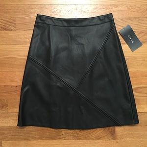 Zara vegan leather skirt